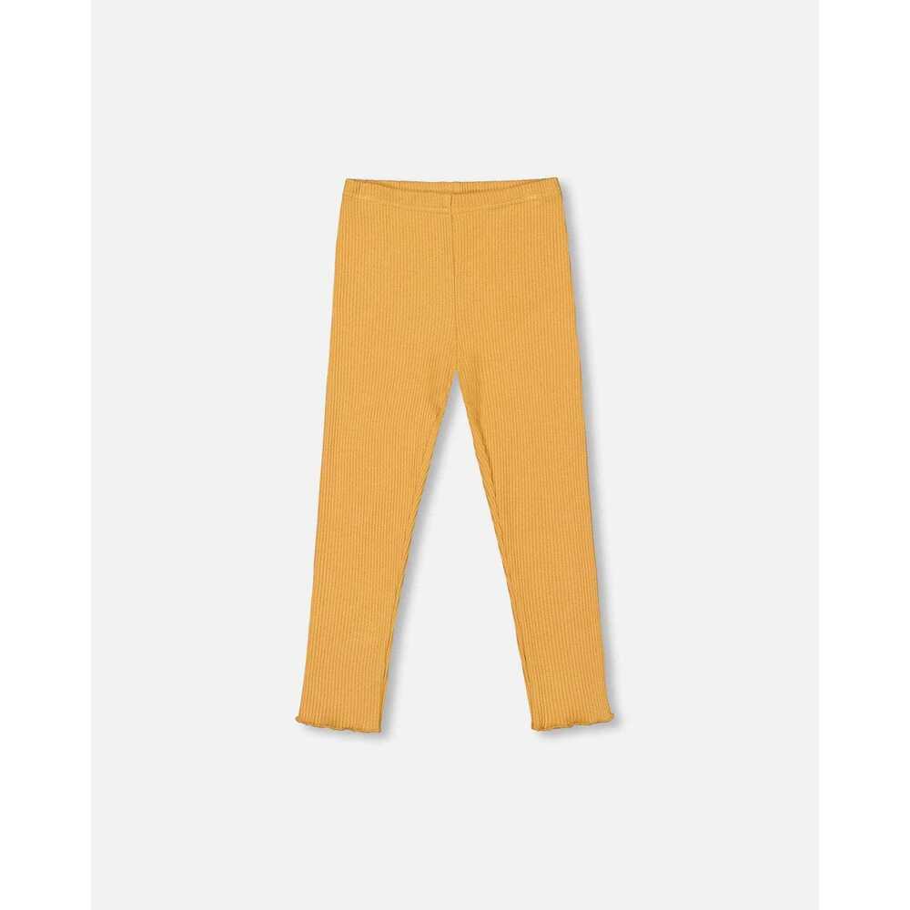 Rib Leggings Yellow - 10